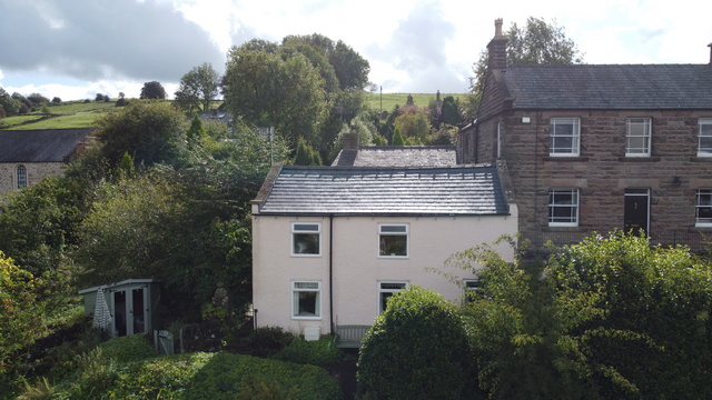 rock cottage aerial photo 1