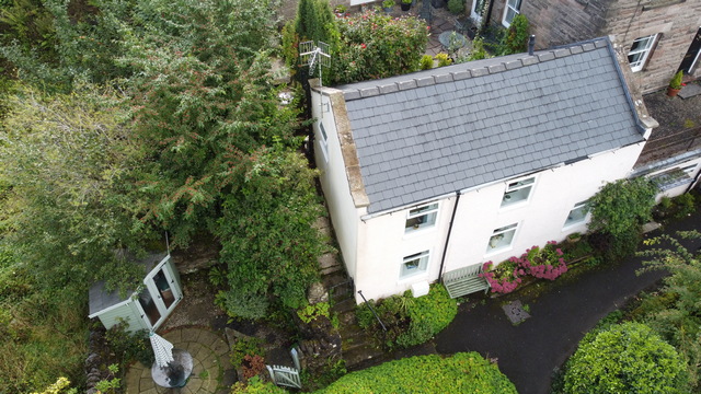 rock cottage aerial photo 2