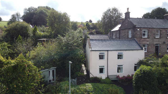 rock cottage aerial photo 3